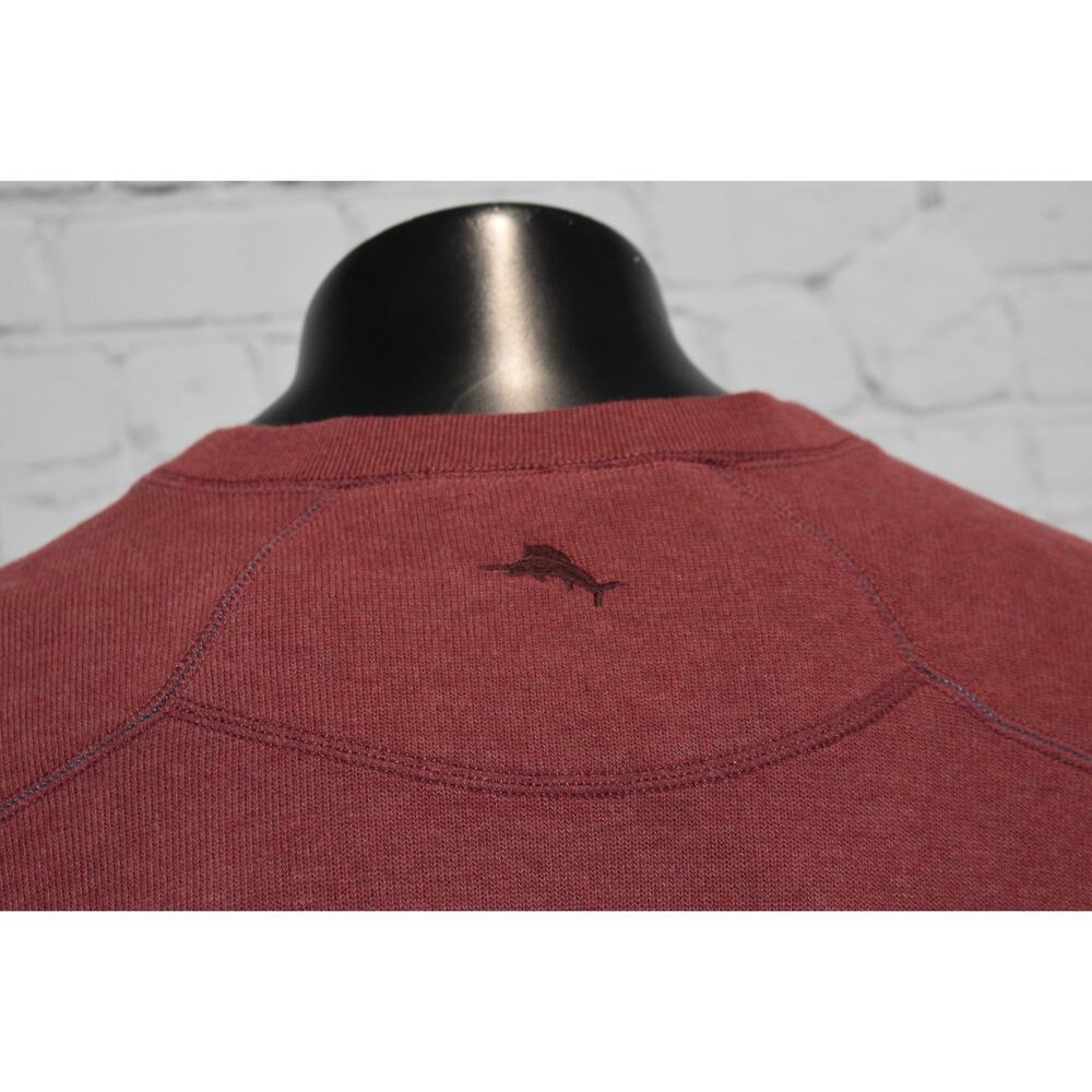 Tommy Bahama‎ Reversible Sweater Mens Size XL Pullover Relax Hawaiian Red Gray